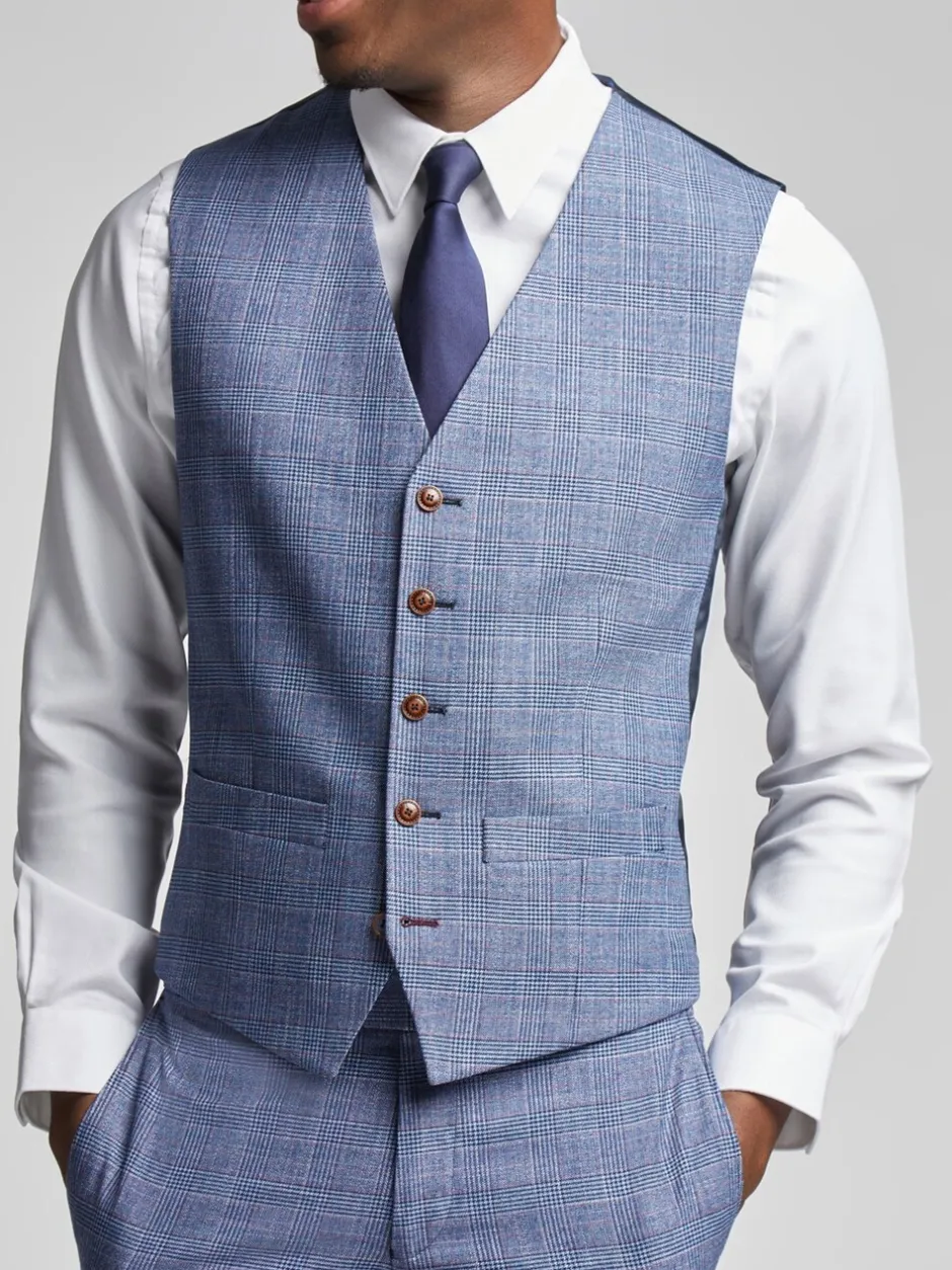 Vesten*Antique Rogue Hemlock geruite gilets