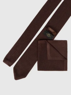 Stropdassen En Pochets|Antique Rogue Knitted Tie - 6,5 CM