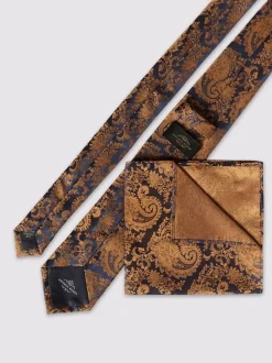 Stropdassen En Pochets*Antique Rogue Paisley Tie