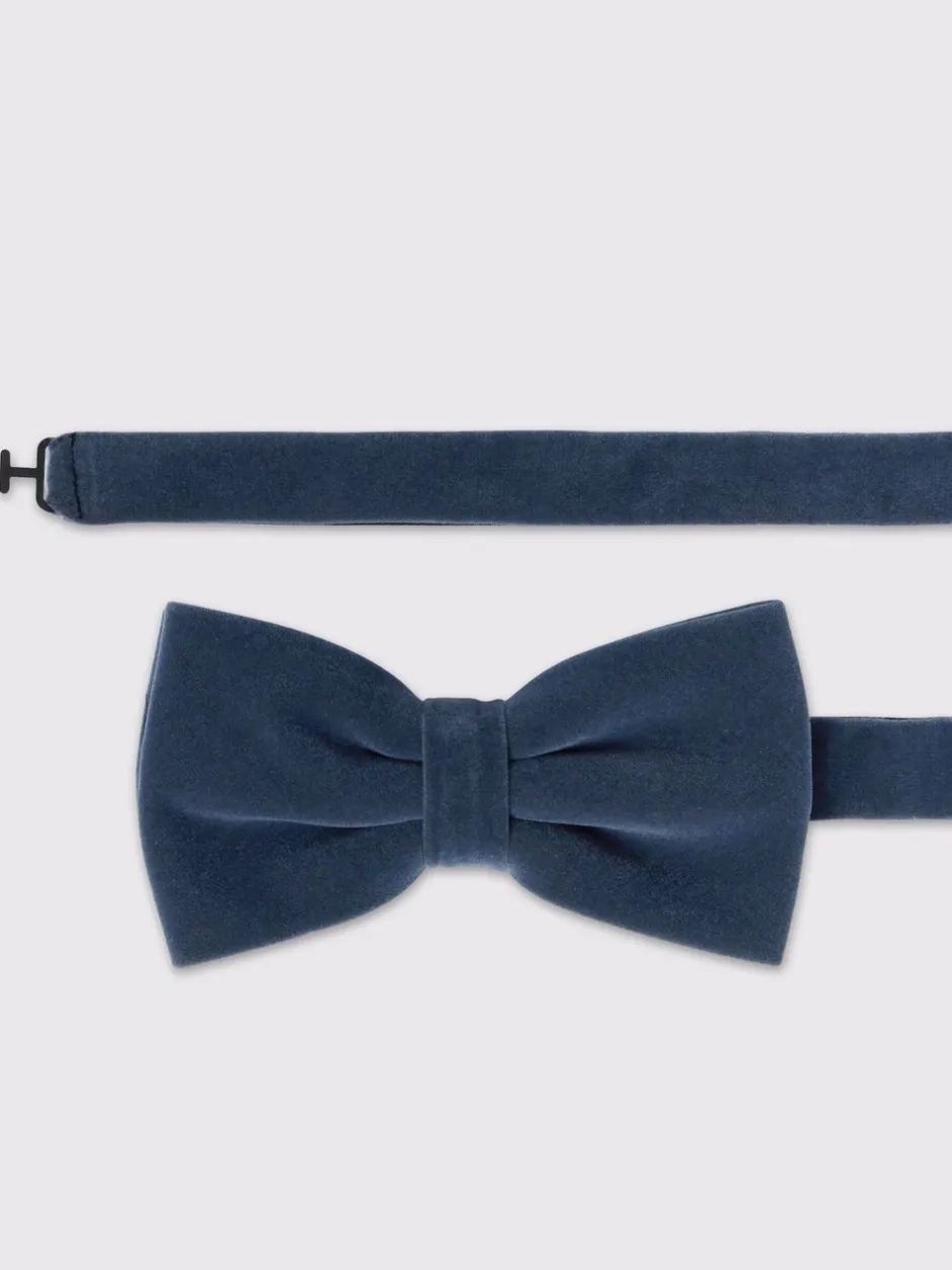 Stropdassen En Pochets|Antique Rogue Velvet Bow Tie