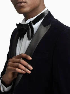 Smokings En Feestkleding*Antique Rogue Velvet SB1 Peak Dress Wear Jacket