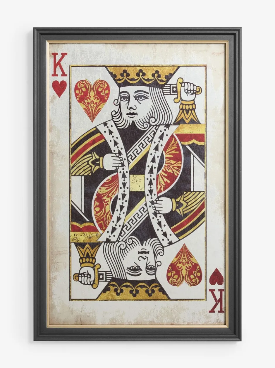 Canvassen En Kunst Voor Aan De Wand|Next Antiqued Cards Suit Mirror Wall Art
