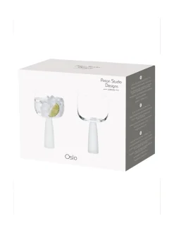 Glas*Anton Studio Designs Set of 2 Oslo Gin Glasses