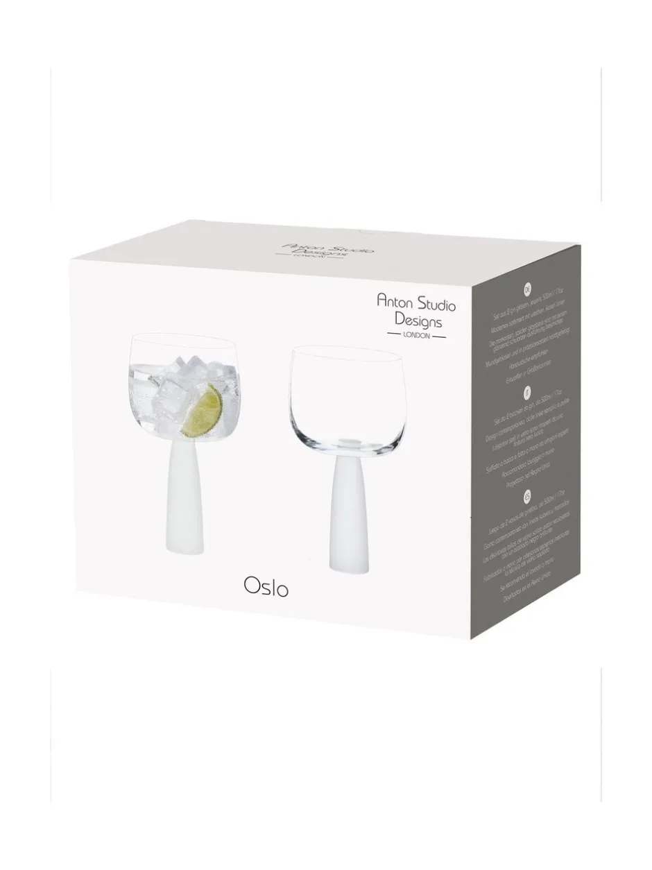 Glas*Anton Studio Designs Set of 2 Oslo Gin Glasses