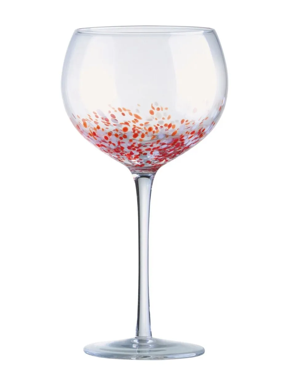Glas*Anton Studio Designs Set van 4 Speckle Gin Glazen