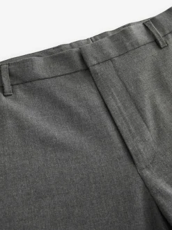 Formele Broek|Broeken En Chino's*Next - Aansluitend - Elasticated Waist Motionflex Stretch Smart Trousers Antraciet