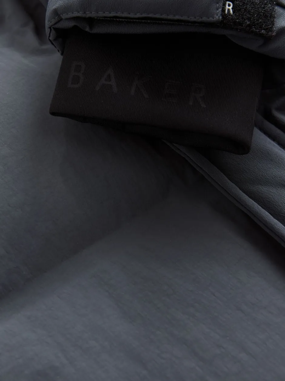 Schoolkleding|Jassen En Jacks*Baker by Ted Baker - regenbestendige gewateerde lange jas Antraciet
