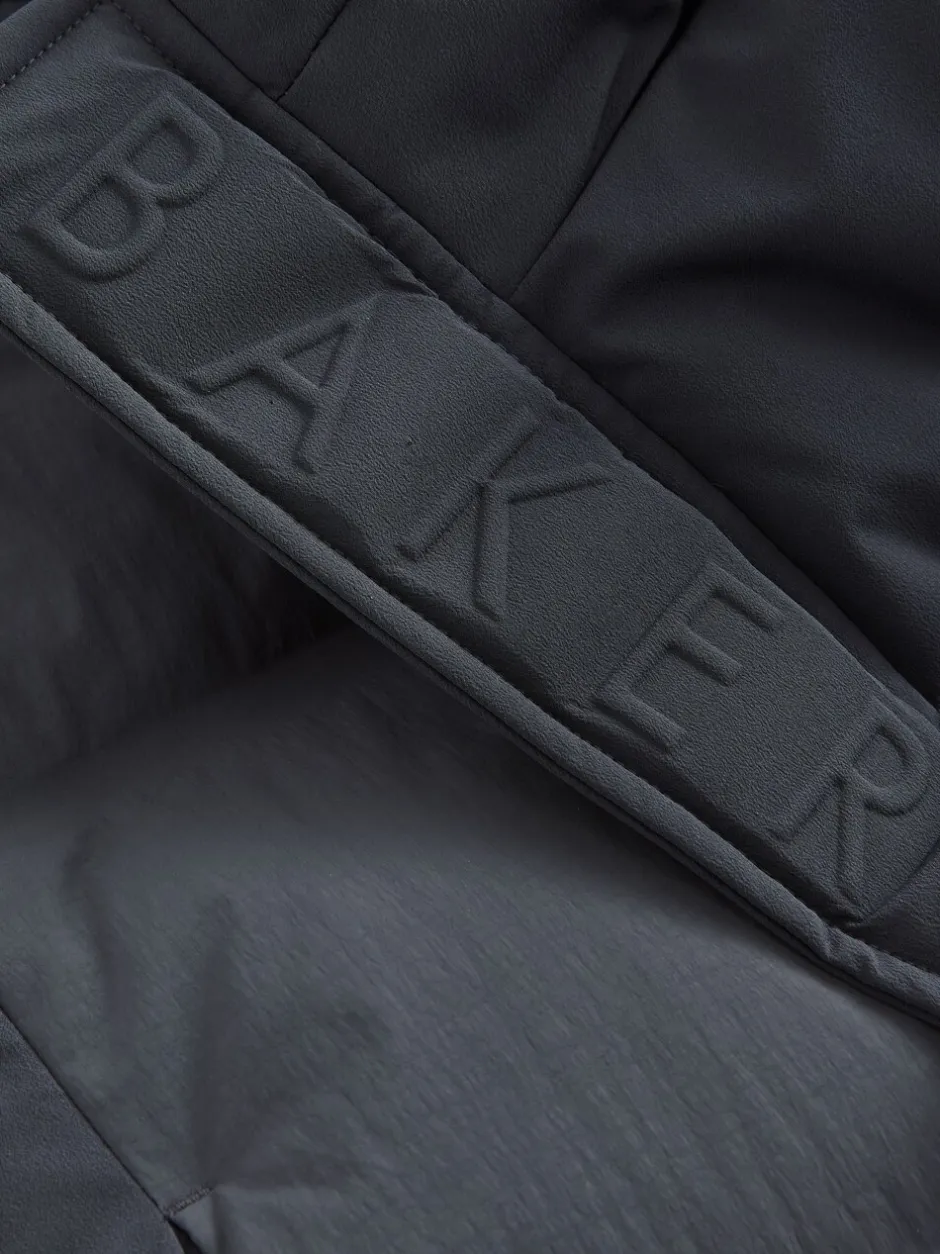 Schoolkleding|Jassen En Jacks*Baker by Ted Baker - regenbestendige gewateerde lange jas Antraciet