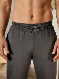 Joggingbroeken|Loungewear|Next - Brushback Heavyweight Open Joggers Antraciet