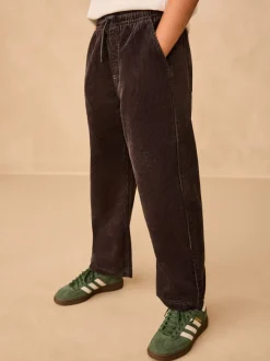 Broeken En Chino's|Next - Corduroy instapbroek (3-16jr) Antraciet