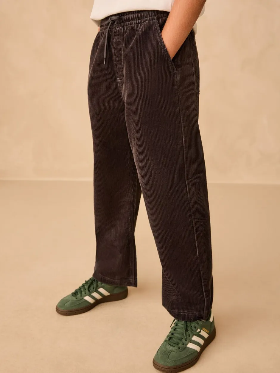 Broeken En Chino's|Next - Corduroy instapbroek (3-16jr) Antraciet