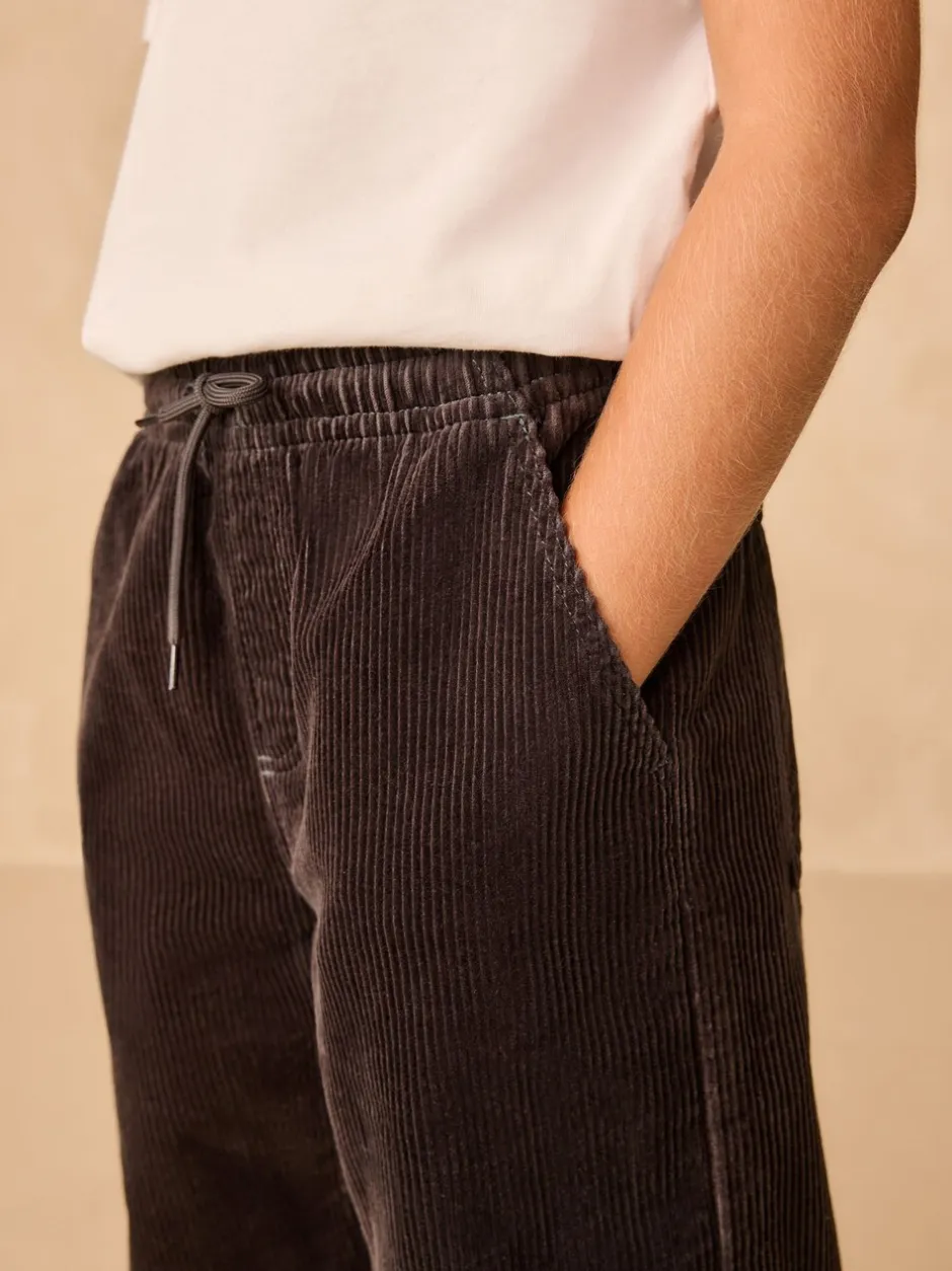 Broeken En Chino's|Next - Corduroy instapbroek (3-16jr) Antraciet