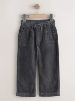 Broeken En Chino's|Next - Corduroy instapbroek (3-16jr) Antraciet