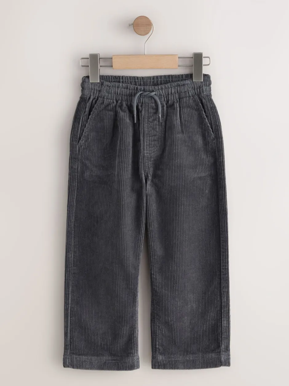 Broeken En Chino's|Next - Corduroy instapbroek (3-16jr) Antraciet