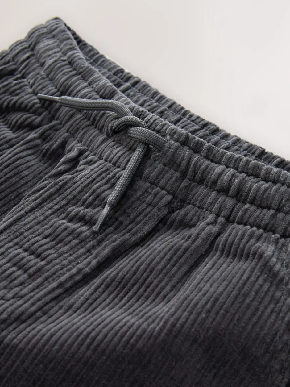 Broeken En Chino's|Next - Corduroy instapbroek (3-16jr) Antraciet