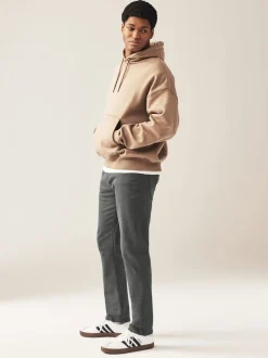 Jeans*Next Antraciet - Enkele - Slim fit klassieke stretchy jeans