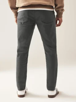Jeans*Next Antraciet - Enkele - Slim fit klassieke stretchy jeans