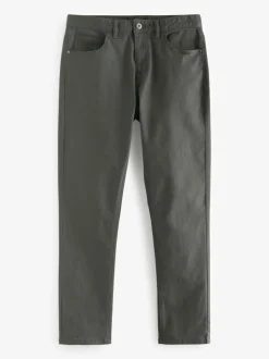 Jeans*Next Antraciet - Enkele - Slim fit klassieke stretchy jeans
