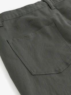 Jeans*Next Antraciet - Enkele - Slim fit klassieke stretchy jeans
