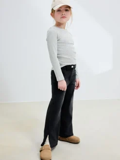 Jeans|Next - Flare jeans (3-16 jr) Antraciet