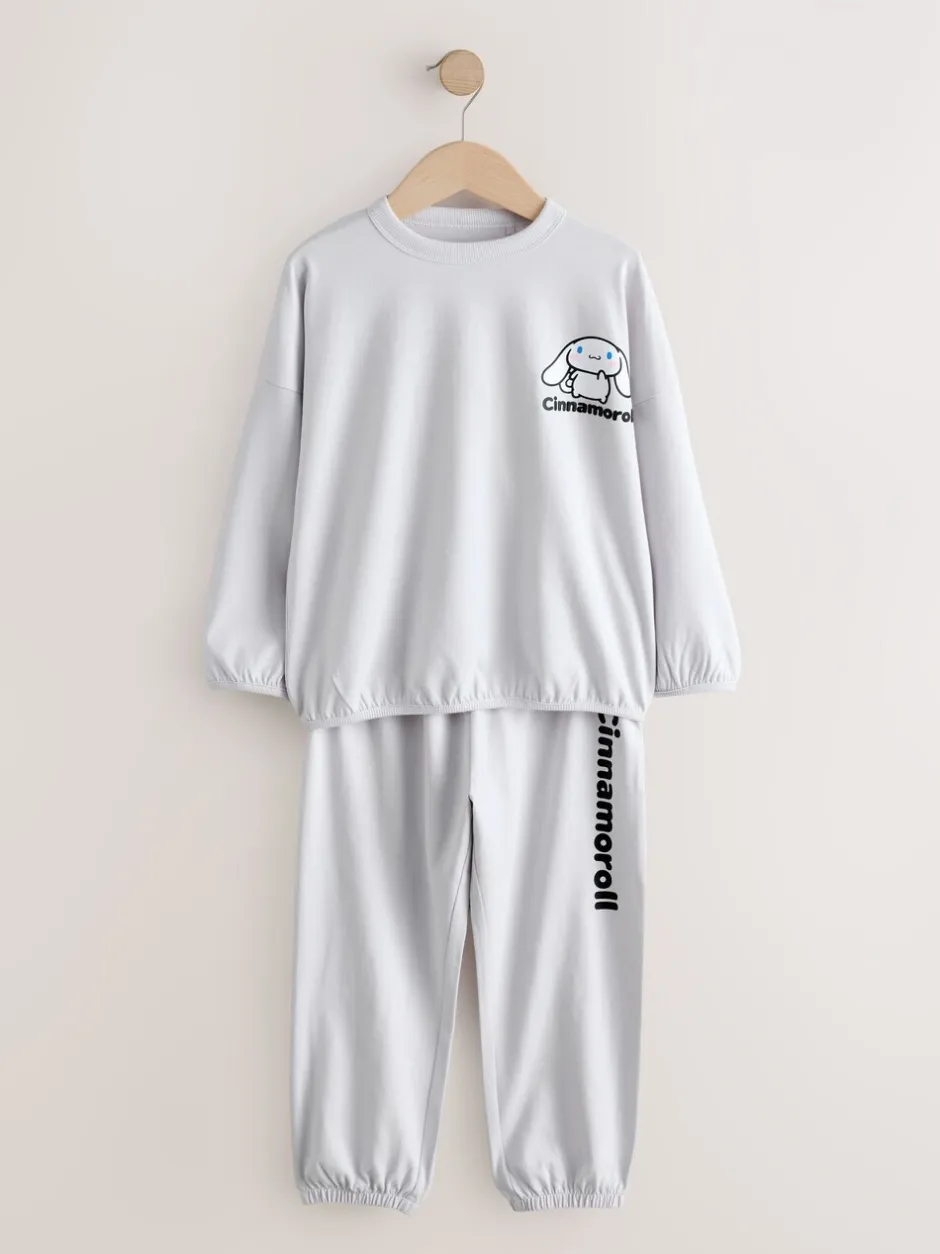 Nachtkleding En Pyjama's|Pyjama's|Next Antraciet - Hello Kitty and Friends Jogger Pyjamas 2 Pack (3-16yrs)