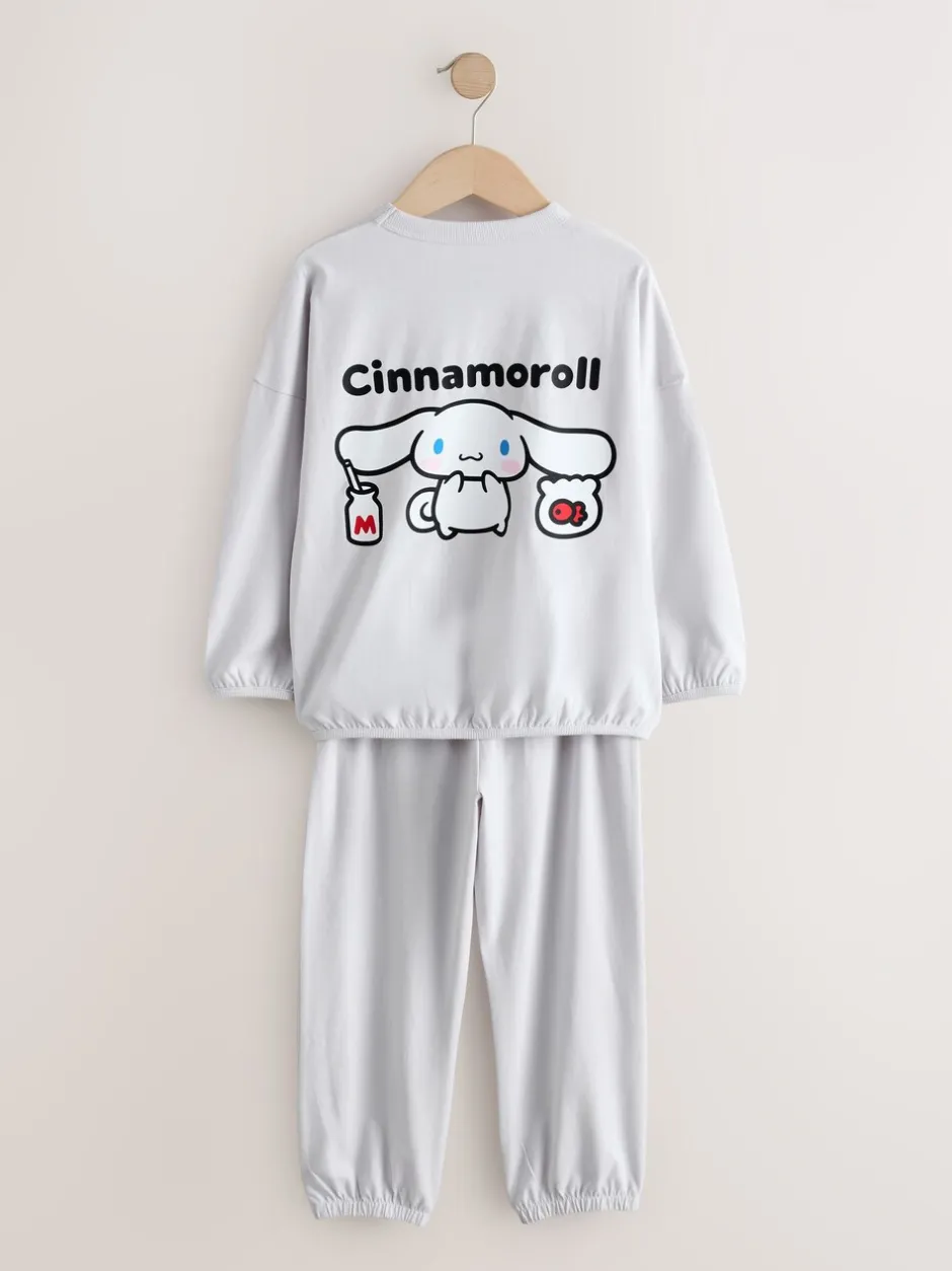 Nachtkleding En Pyjama's|Pyjama's|Next Antraciet - Hello Kitty and Friends Jogger Pyjamas 2 Pack (3-16yrs)