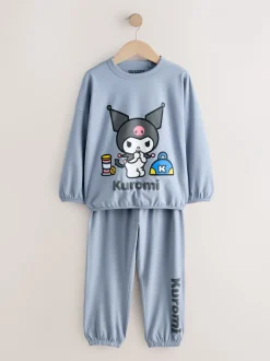 Nachtkleding En Pyjama's|Pyjama's|Next Antraciet - Hello Kitty and Friends Jogger Pyjamas 2 Pack (3-16yrs)