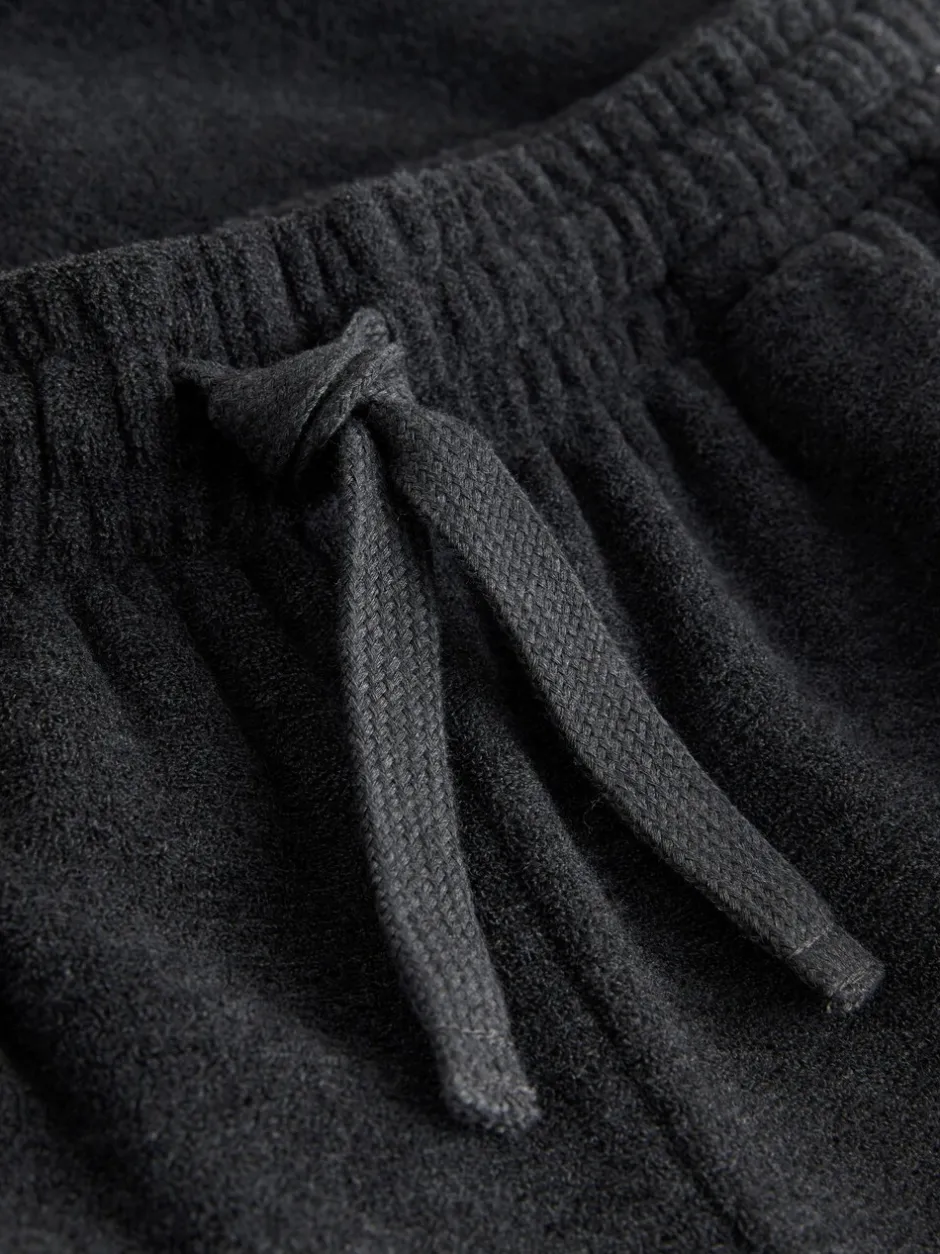 Pyjama's|Loungewear|Next Antraciet - Hooded Towelling Pyjamas Set