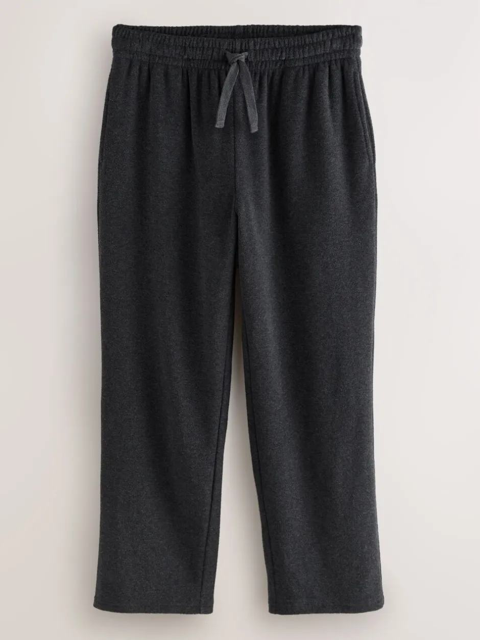 Pyjama's|Loungewear|Next Antraciet - Hooded Towelling Pyjamas Set
