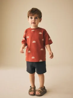 Shorts*Next Antraciet - Jersey short (3 mnd-7 jr)