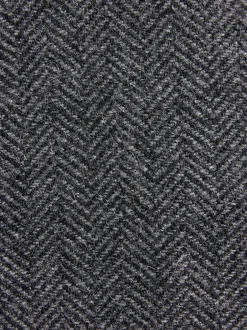 Blazers En Business-Jasjes|Next - Normale Pasvorm - Blazer met visgraatmotief en hoog wolgehalte Antraciet