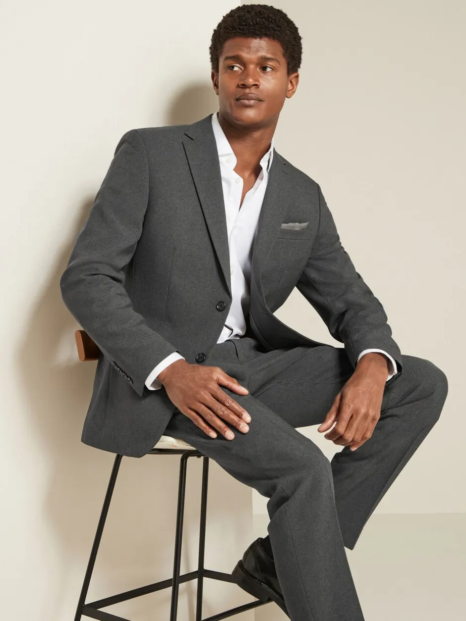 Blazers En Business-Jasjes|Pakken*Next - Normale Pasvorm - Must-have kostuum: colbert Antraciet