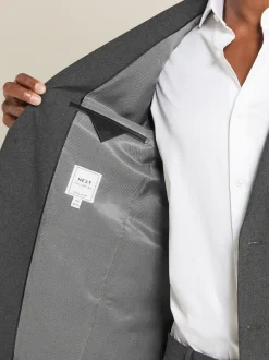Blazers En Business-Jasjes|Pakken*Next - Normale Pasvorm - Must-have kostuum: colbert Antraciet