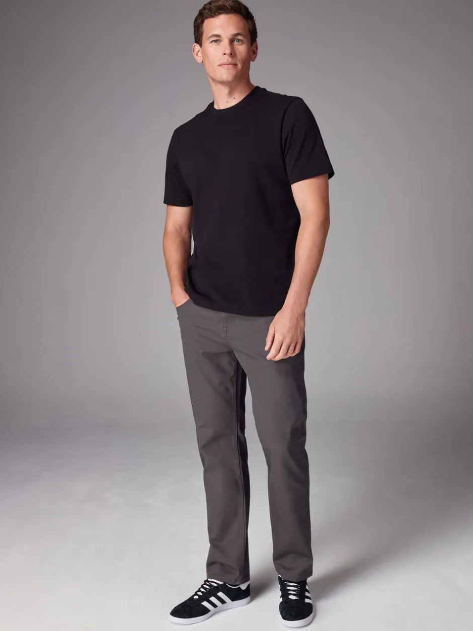 Jeans*Next Antraciet - Rechte, klassieke jeans met stretch