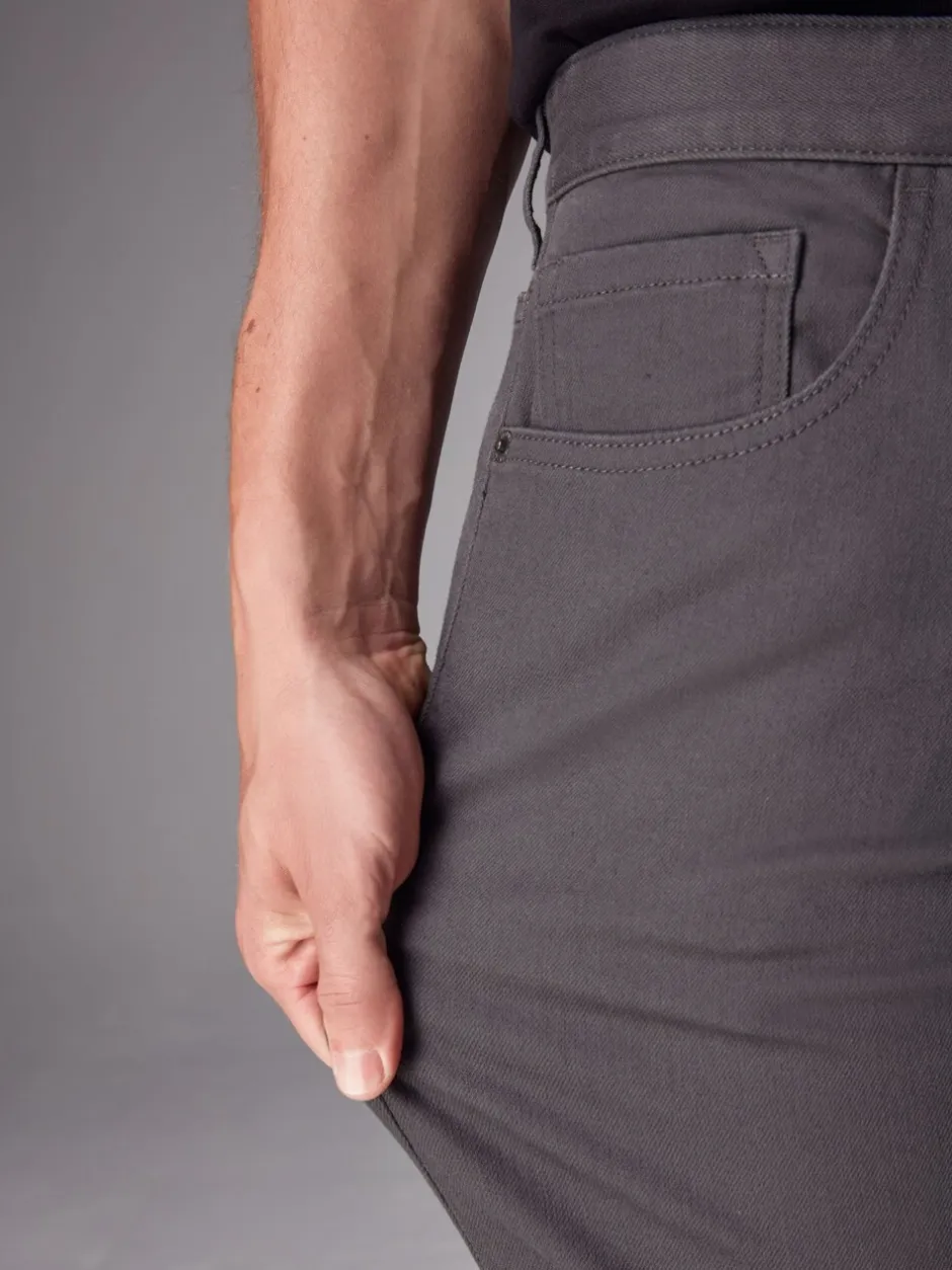 Jeans*Next Antraciet - Rechte, klassieke jeans met stretch