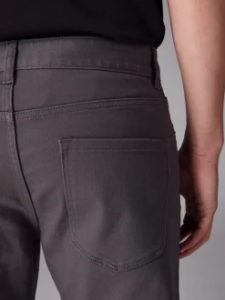 Jeans*Next Antraciet - Rechte, klassieke jeans met stretch