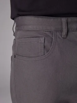 Jeans*Next Antraciet - Rechte, klassieke jeans met stretch