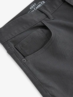 Jeans*Next Antraciet - Rechte, klassieke jeans met stretch