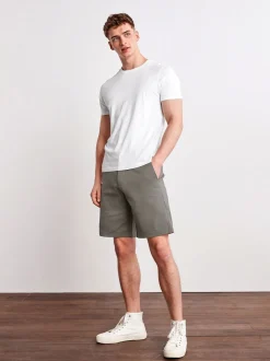 Shorts*Next - Relaxed fit - Chinoshort met stretch Antraciet