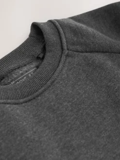 Schoolkleding|Schoolkleding*Next Antraciet - Schoolsweater met ronde hals (3-17jr)
