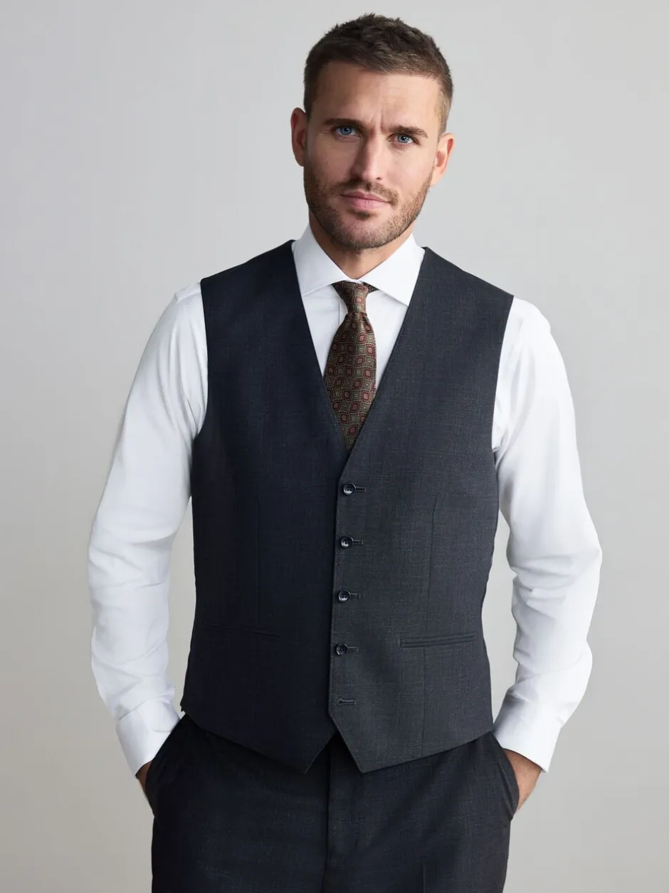 Vesten|Next Antraciet - Signature Nova Fides wollen gilet