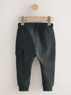 Jeans En Joggingbroeken|Joggingbroeken*Next Antraciet - Skinny utility-joggingbroek (3mnd -7jr)