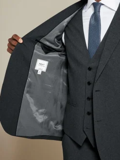 Blazers En Business-Jasjes|Pakken|Next - Slim Fit - Must-have kostuum: colbert Antraciet