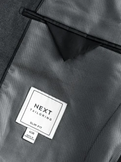 Blazers En Business-Jasjes|Pakken|Next - Slim Fit - Must-have kostuum: colbert Antraciet