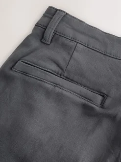 Broeken En Chino's*Next - Slim Fit Motionflex Strech Cargo Trousers Antraciet