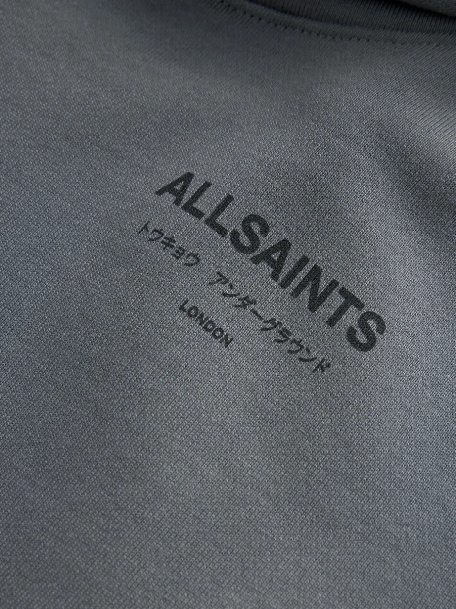 Sweaters En Hoody´S|smALLSAINTS Antraciet - Oversized Underground Pullover Hoodie