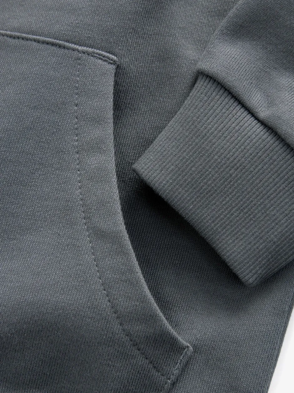 Sweaters En Hoody´S|smALLSAINTS Antraciet - Oversized Underground Pullover Hoodie