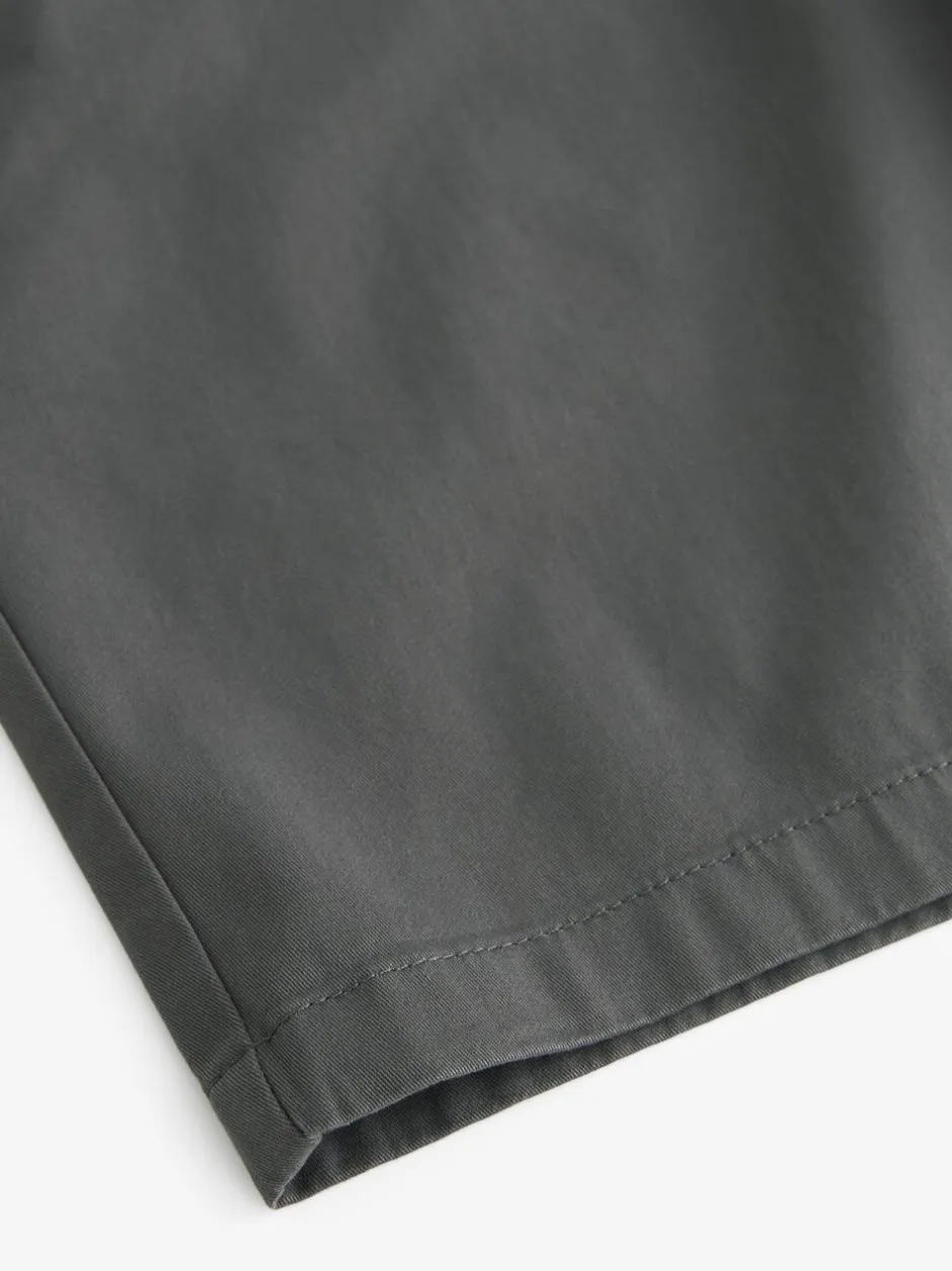 Shorts*Next Antraciet - Straight fit - Chinoshort met stretch