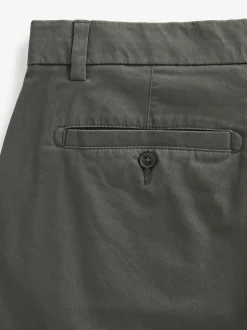 Shorts*Next Antraciet - Straight fit - Chinoshort met stretch