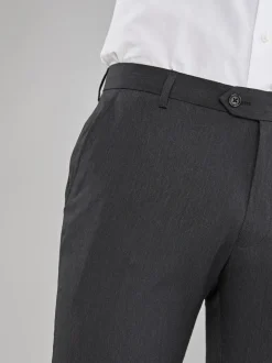 Formele Broek|Broeken En Chino's*Next - Strakke Pasvorm - Chique stretchy broek Antraciet